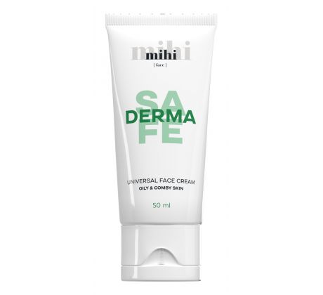 Mihi Derma Safe Pleťový denný-nočný krém na mastnú a zmiešanú pleť 50ml