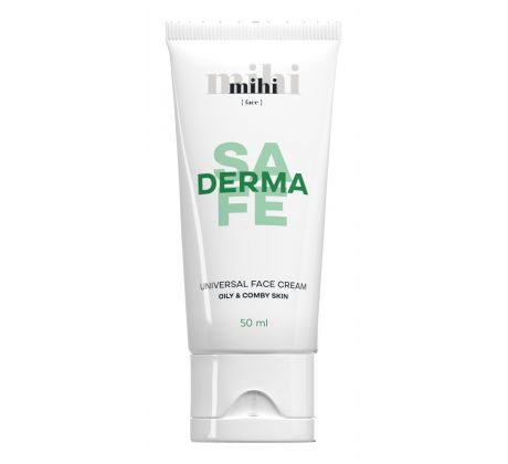 Mihi Derma Safe Pleťový denný-nočný krém na mastnú a zmiešanú pleť 50ml