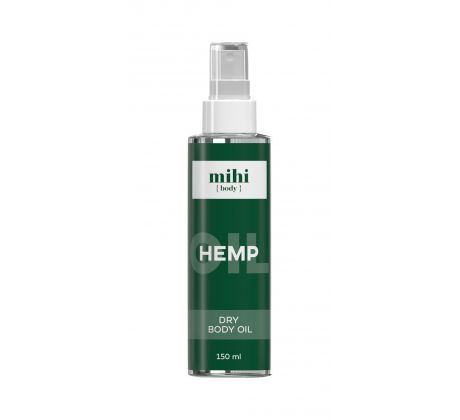 Mihi Hemp Oil Konopný suchý telový olej 150 ml