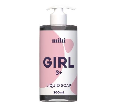 Mihi GIRL 3+ Detské tekuté mydlo 300 ml