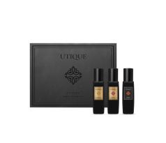 UTIQUE SET III: Ruby unisex parfum 15ml + Gold unisex parfum 15ml + Ambre Royal unisex parfum 15ml darčeková sada