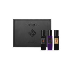 UTIQUE SET IV: Violet oud unisex parfum 15ml + Ambre Royal unisex parfum 15ml + Ruby unisex parfum 15ml darčeková sada