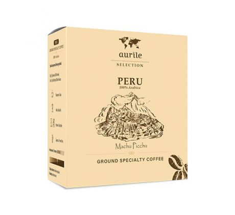 AURILE SELECTION Peru Mletá špeciálna káva 100% Arabica 125g