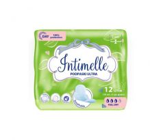 Intimelle Ultra Feel Dry Day hygienické vložky s krídelkami 12ks