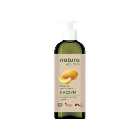 Natura Eko Dom Vegánsky prostriedok na umývanie riadu Melón a Uhorka 750 ml