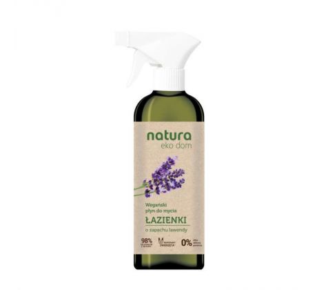 Natura Eko Dom Vegánsky prostriedok na čistenie kúpeľne Levanduľa 750 ml