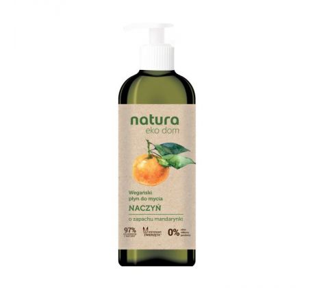 Natura Eko Dom Vegánsky prostriedok na umývanie riadu Mandarínka 750 ml