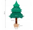 SPRINGOS Vianočný umelý stromček Smrek tajga 180 cm s pňom