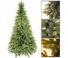 SPRINGOS Vianočný umelý stromček Smrek prírodný 220 cm