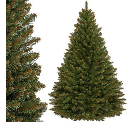 SPRINGOS Premium Vianočný umelý stromček Smrek kaukazský 180 cm 3D ihličie