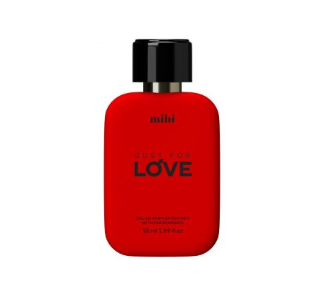 Mihi Just For Love parfumovaná voda s feromónmi pánska 50 ml