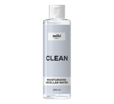 Mihi Clean Hydratačná micelárna odličovacia voda 200 ml