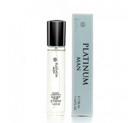 Global Cosmetics 139 PLATINUM MAN parfumovaná voda pánska 33 ml