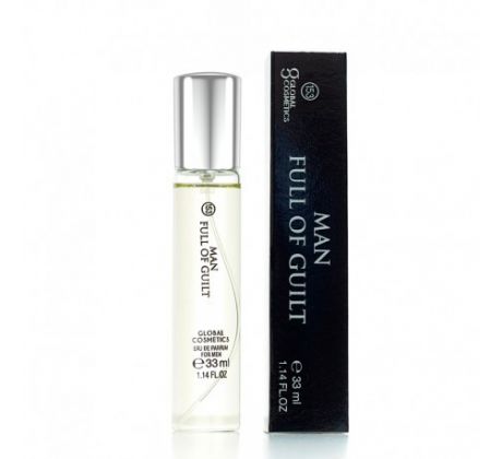 Global Cosmetics 153 MAN FULL OF GUILT parfumovaná voda pánska 33 ml
