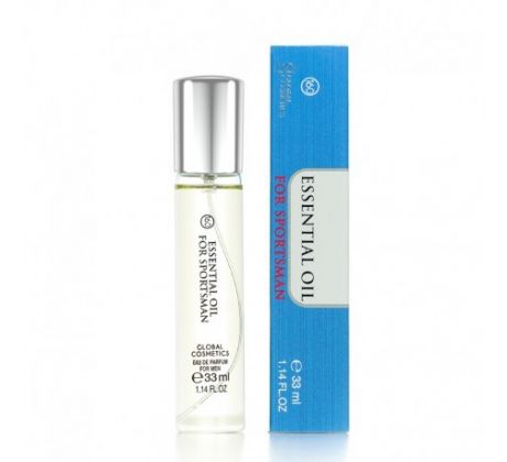 Global Cosmetics 160 ESSENTIAL OIL SPORTSMAN parfumovaná voda pánska 33 ml