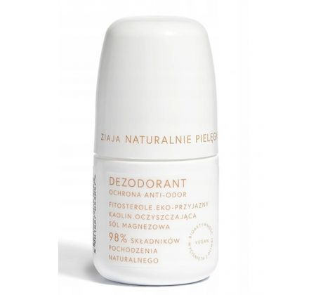 Ziaja Prírodná starostlivosť deodorant roll-on anti odor 60 ml