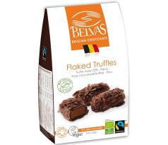 Belvas Flaked Truffles truffle horká čokoláda 72% kakaa 100g