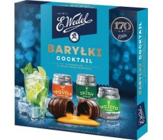 E. Wedel Barylki Cocktail bonboniéra s alkoholom 200g