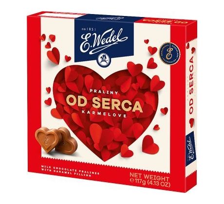 E. Wedel WedLove Pralinky Od srdca karamelové 117g