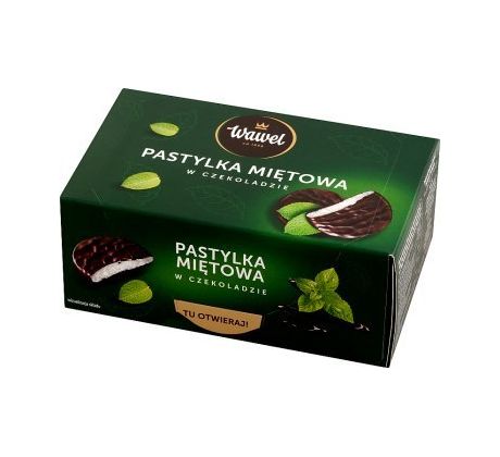 Wawel Mätové pastilky v čokoláde 210g