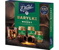 E. Wedel Barylki Whisky bonboniéra 200g