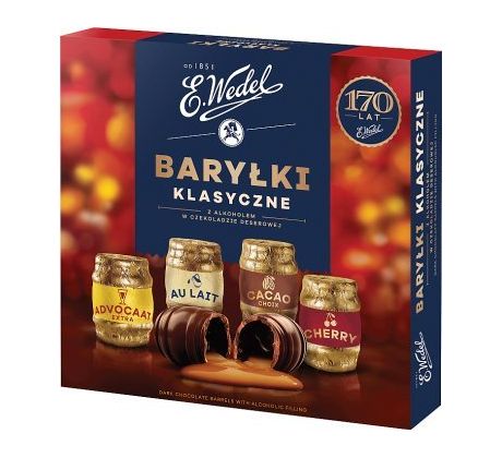E. Wedel Barylki Classic bonboniéra 200 g