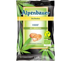Alpenbauer Cukríky s príchuťou mango-konopné semeno 90g
