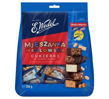 E. Wedel Mieszanka Wedlowska mix bonbónov v horkej čokoláde 356g