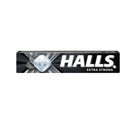 Halls Extra strong tvrdé cukríky 33g