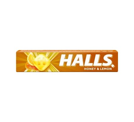 Halls Med a citrón tvrdé cukríky 33g