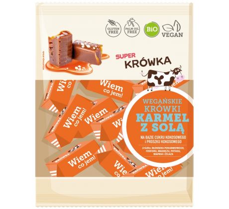 Me Gusto Vegánske krowky s príchuťou slaného karamelu 150g