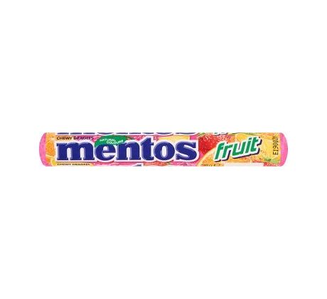 Mentos Fruit žuvacie cukríky 38g