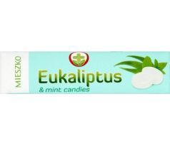 MIeszko Eukaliptus tvrdé cukríky s eukalyptom a mentolom 34g