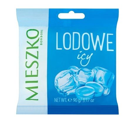 Mieszko Lodowe tvrdé cukríky s ľadovou príchuťou 90g