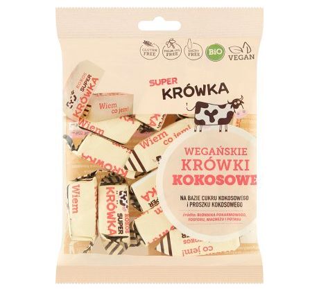 Me Gusto Vegánske krowky s kokosovou príchuťou 150g