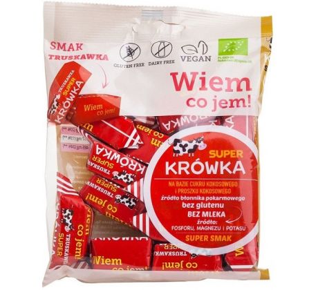 Me Gusto Vegánske krowky s jahodovou príchuťou 150g