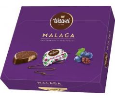 Wawel Malaga čokoládky so smotanovou náplňou s hrozienkami 330g