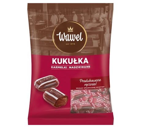 Wawel Kukulka karamelky s kakaovou príchuťou 1kg