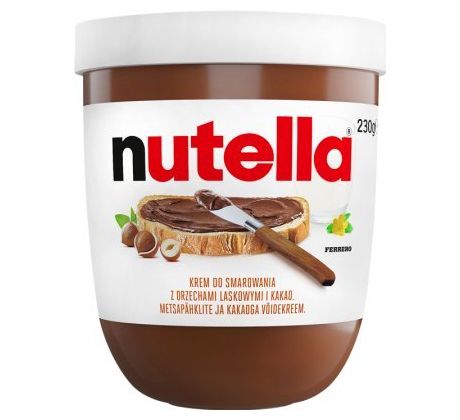 Nutella lieskovooriešková nátierka s kakaom 230g