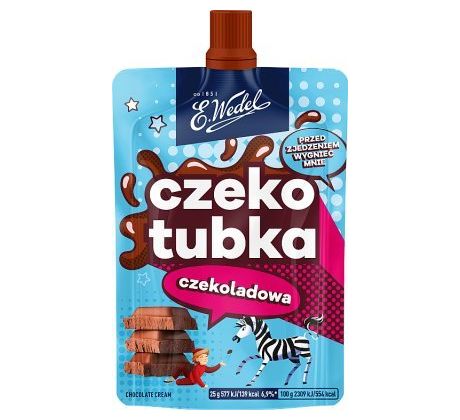 E. Wedel Čokotubka čokoládový krém v taštičke 50g