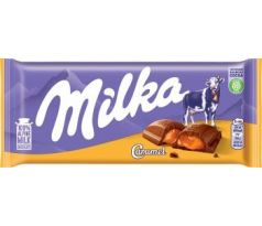 Milka Caramel mliečna čokoláda s karamelovou náplňou 100g