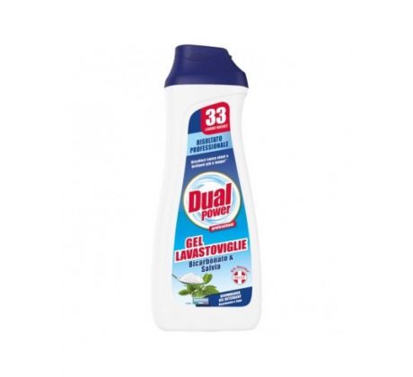 Dual Power Gél do umývačky riadu Šalvia 660 ml