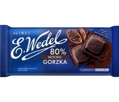 E. Wedel Horká čokoláda 80% 100g