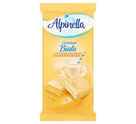 Alpinella Biela čokoláda 90g
