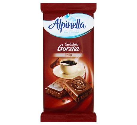 Alpinella Horká čokoláda 90g