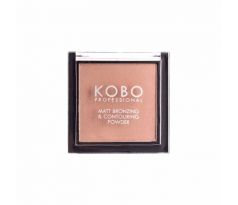 KOBO Professional Matný bronzujúci a kontúrujúci púder Nubian Desert 9g