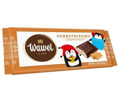 Wawel Horká čokoláda so sušienkovou náplňou 100g