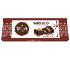 Wawel Horká čokoláda s makovo-hrozienkovou náplňou 265g