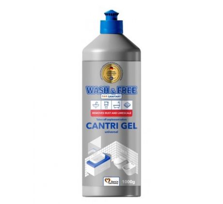 Wash & Free Gél na čistenie kúpeľne 1kg