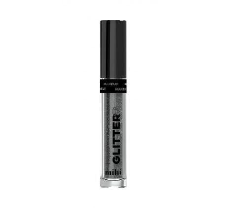 Mihi Tekutý glitter 04 Black Moon 4 ml